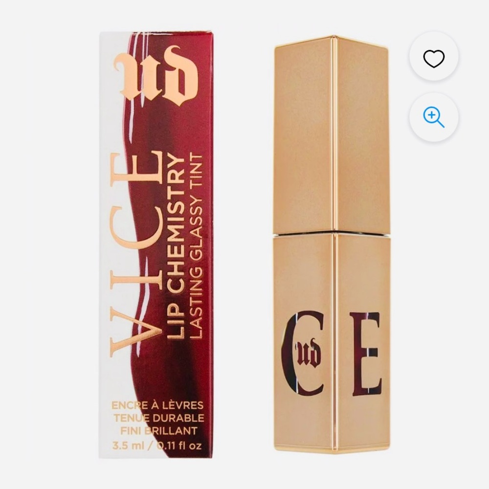 Urban Decay Lip tint stain !  Moisture rich coverage, glossy
